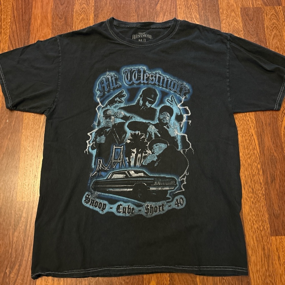 Mount Westmore Snoop Dogg Ice Cube Rap Tee Size M/L